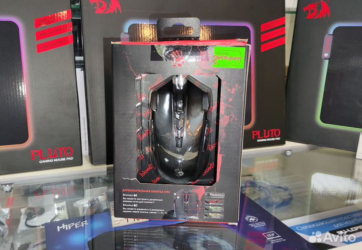 Мышь USB игровая A4Tech Bloody J90s