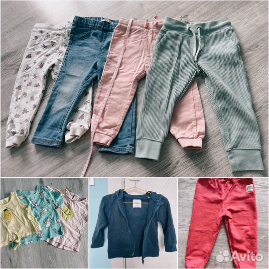 Детские вещи пакетом на девочку 86 92