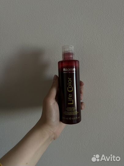 Оттеночный бальзам крвсный Kapous life Color