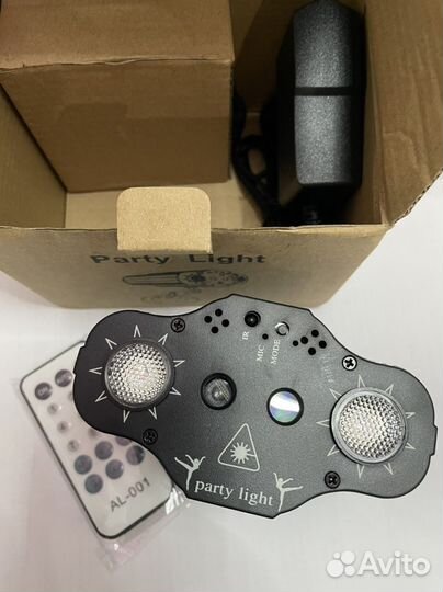 Проектор лазерный светомузыка