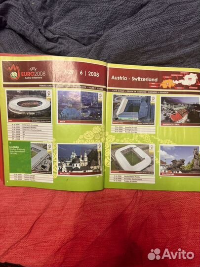 Альбом Euro 2008 panini