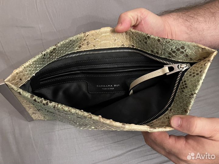 Клатч Barbara Bui python