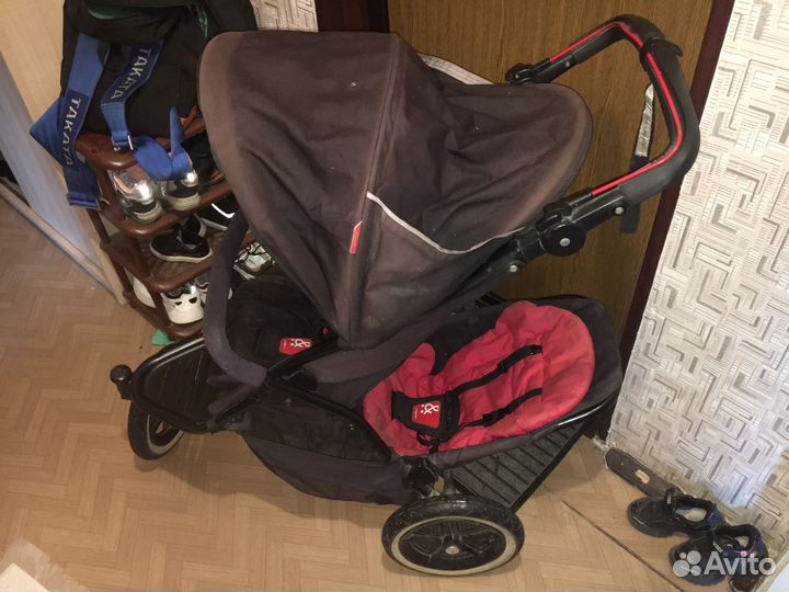 Коляска для погодок phil and teds
