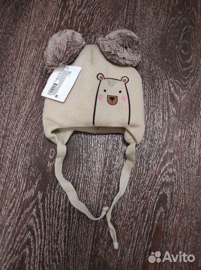 Шапка для мальчика новая 42-44