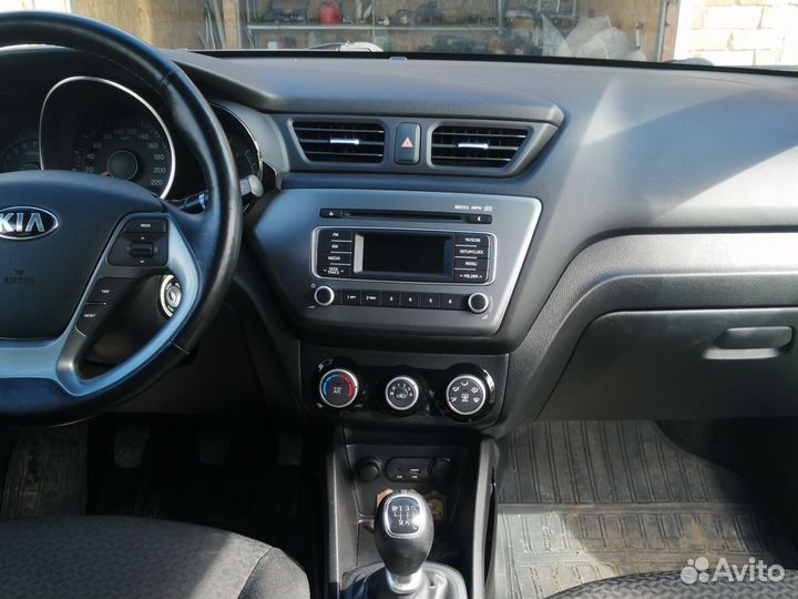 Kia Rio 1.6 МТ, 2015, 76 200 км