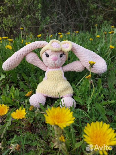 Игрушка ручной работы Зайка2
