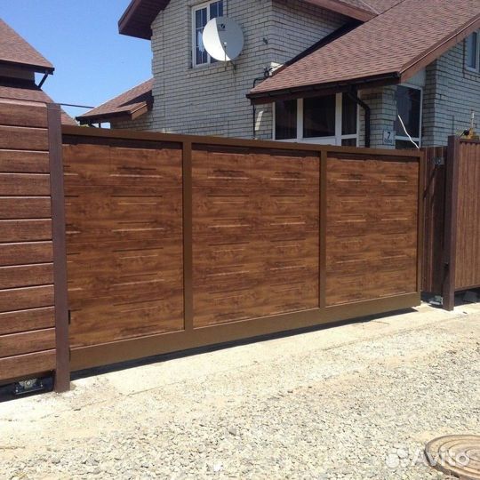 Откатные ворота Alutech ProTrend