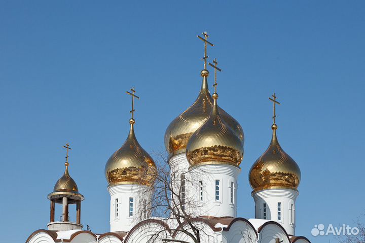 Изготовление и монтаж куполов, крестов