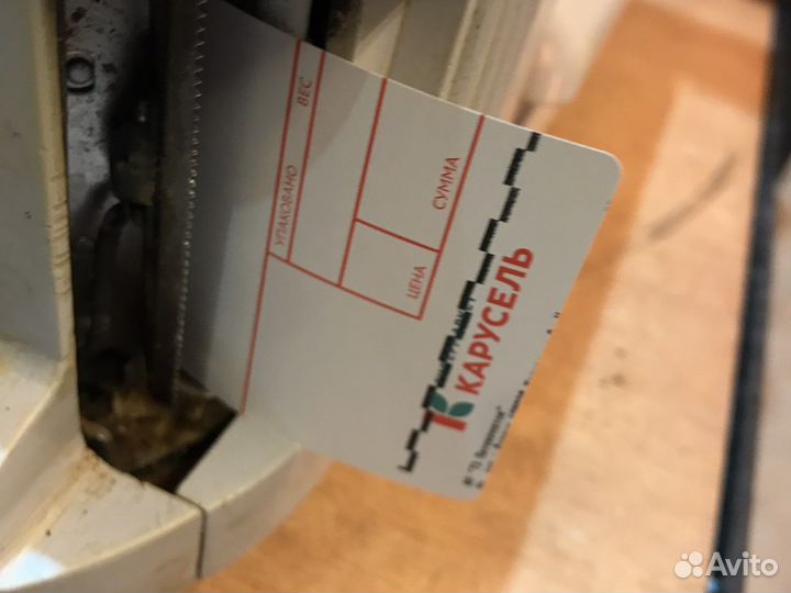 Весы Digi SM 300. С печатью этикеток