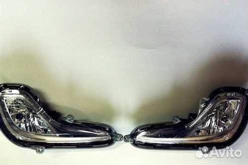 Противотуманная фара Hyundai Solaris 10-14 левая