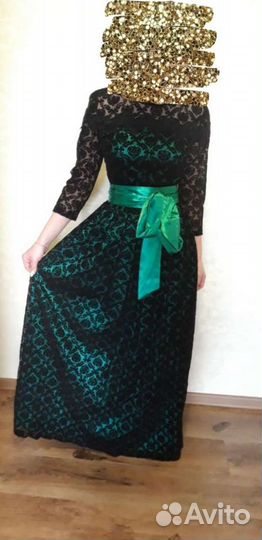 Вечернее платье в пол