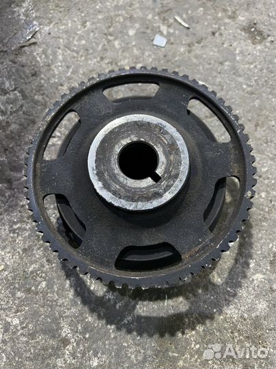 Chevrolet lanos шкиф коленвала чугун