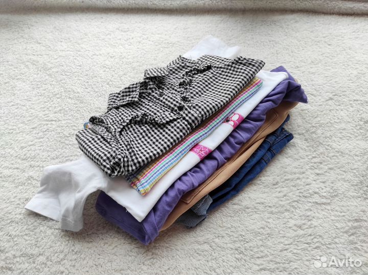 Пакет вещей на девочку 122 128 h&m