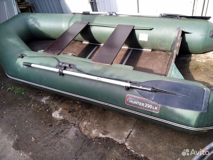 Продам лодку пвх Hunter 290 с мотором Nissan