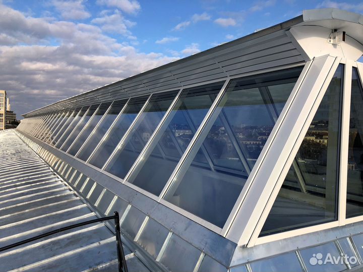 Панорамное остекление алютех / alutech