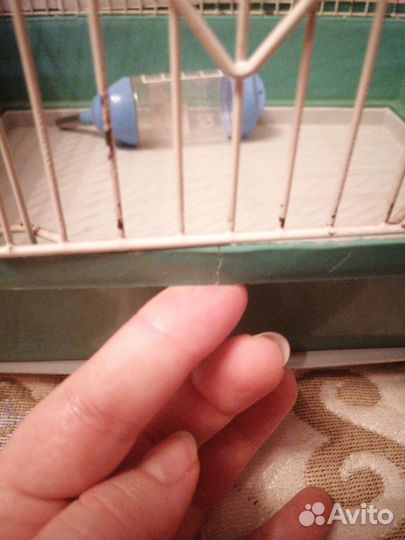 Клетка для грызунов, птиц, колесо