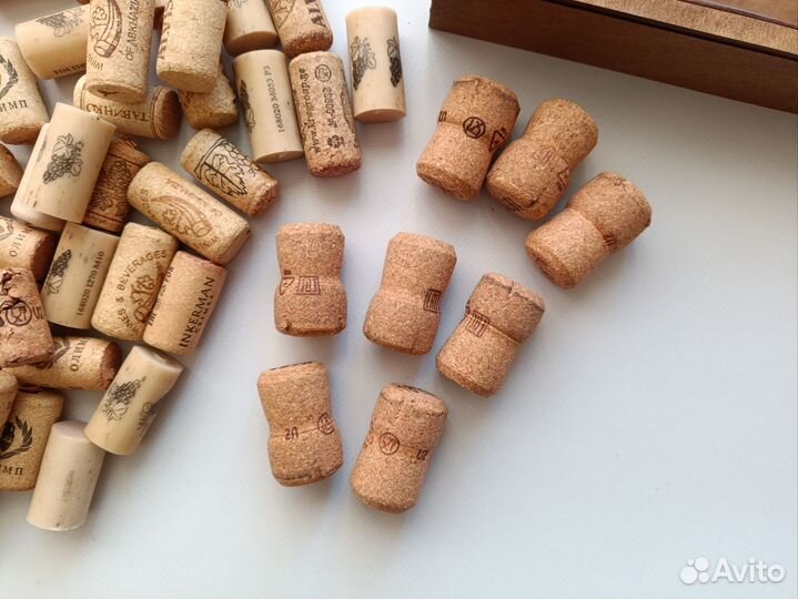 Винные пробки для творчества декора
