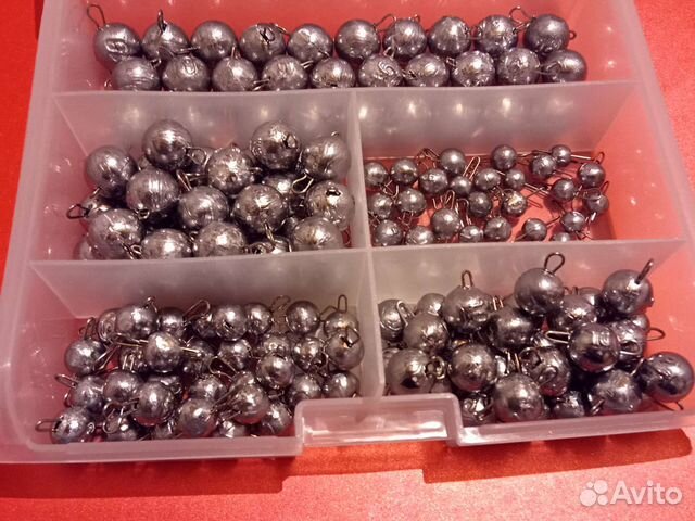 Набор грузиков для рыбалки купить в Липецке | Хобби и отдых | Авито