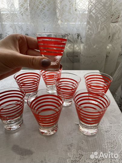 Бокалы фужеры рюмки СССР