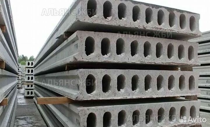 Плиты перекрытия пк60-12-8 опт
