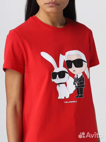 Футболка karl lagerfeld новая женская