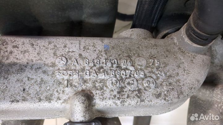 Коллектор впускной Mercedes E W211, 2004