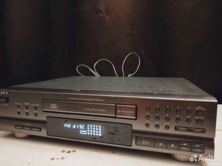 Cd проигрыватель sony cdp-m43