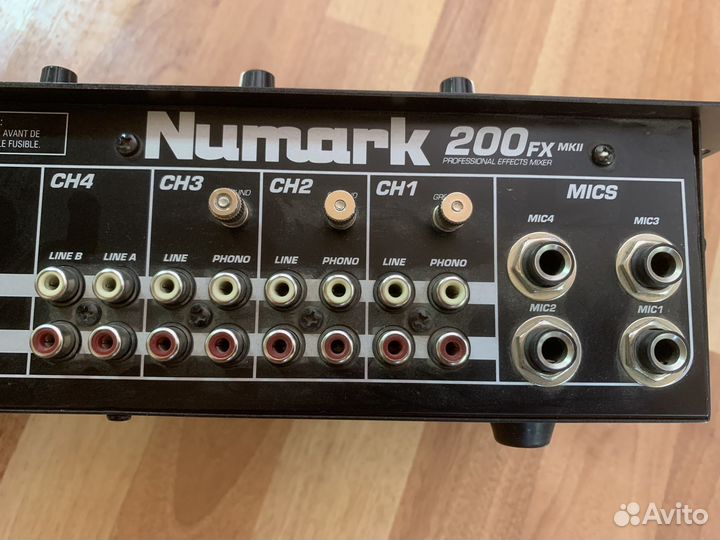 Микшерный пульт dj, numark 200fx mk2