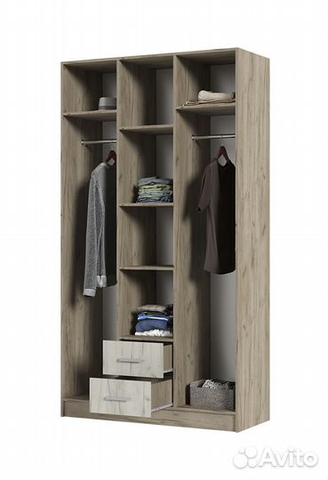 Шкаф Гармония 601 крафт