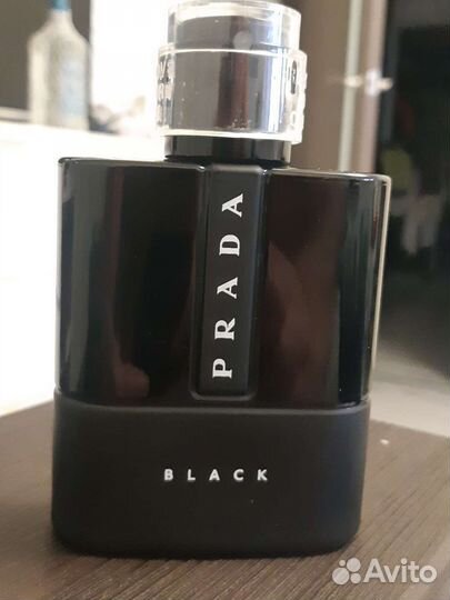 Мужская туалетная вода Prada black Luna Rossa