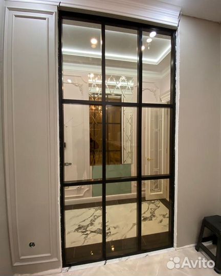 Перегородка из профиля под ключ