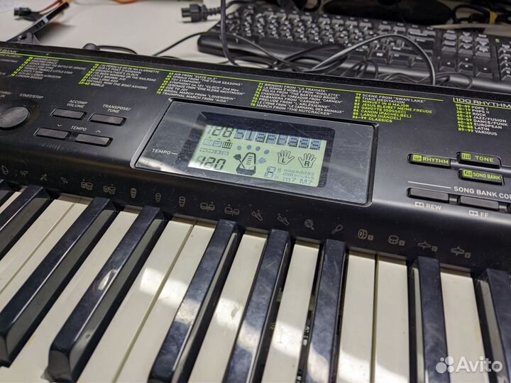 Cинтезатор casio CTK-1100