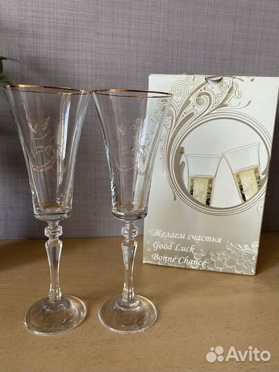Бокалы на свадьбу