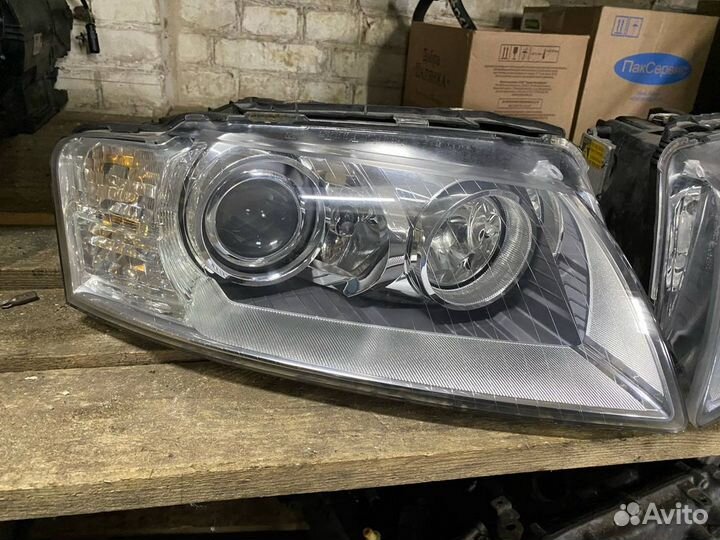 Фара передняя (комплект) Audi A8 D3/4E 2-й рест