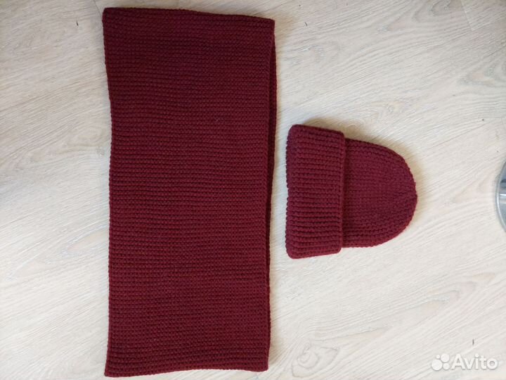 Зимняя шапка и снуд