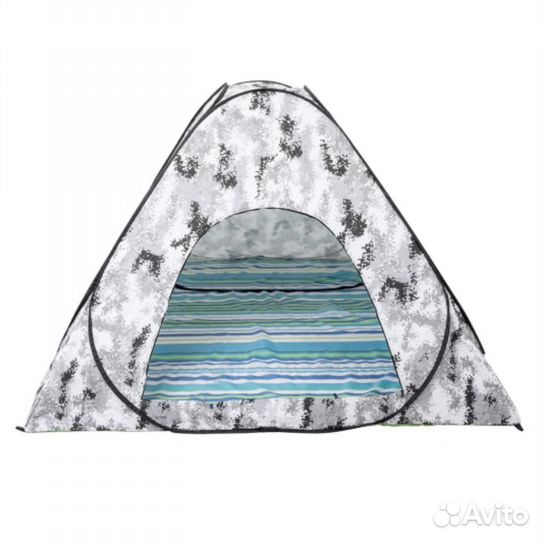 Палатка зимняя автомат утепленная 2,0*2,0 кмф цифр