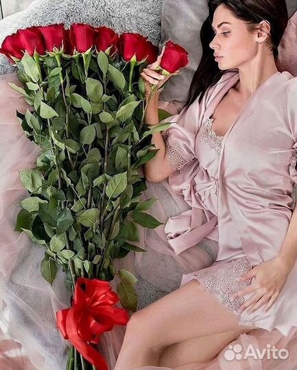 Высокие розы Букеты с доставкой