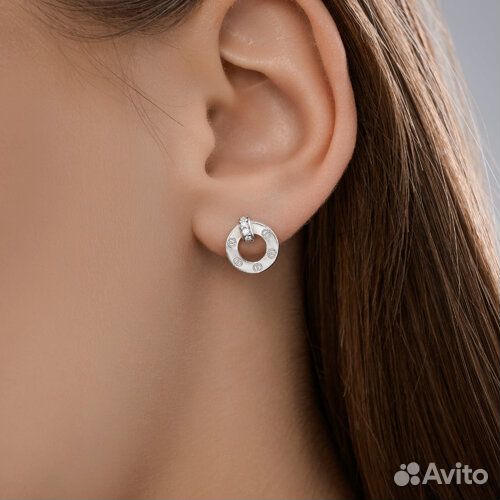 Серьги sokolov из серебра, 94027201