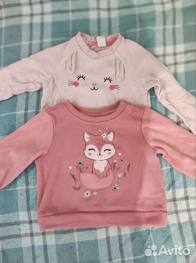 Вещи пакетом на девочку 80