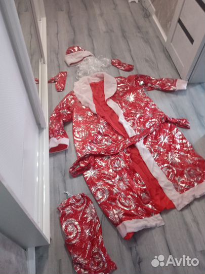 Костюм деда мороза на взрослого