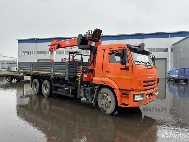 КАМАЗ 65115 с КМУ, 2024