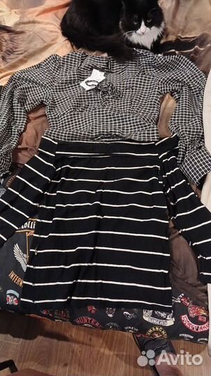 Юбка джинсовая