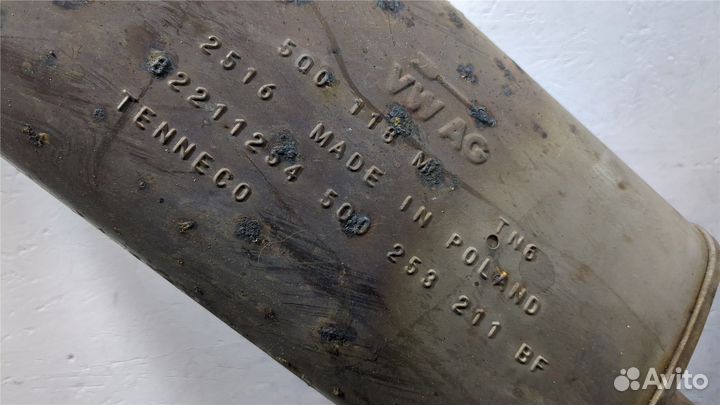 Глушитель Audi A3, 2016