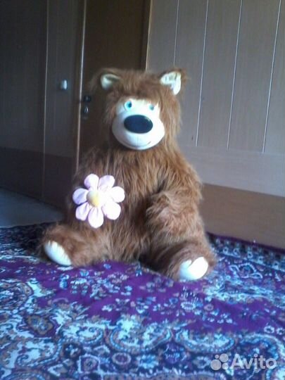 Мишка с цветочком