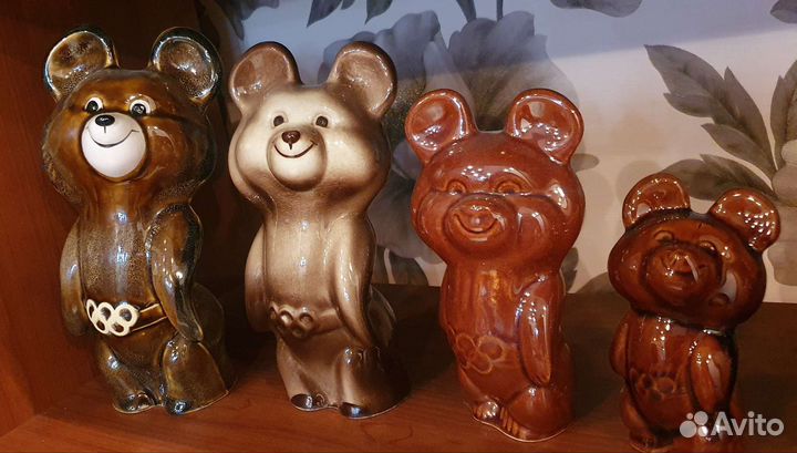 Олимпийский мишка 1980г