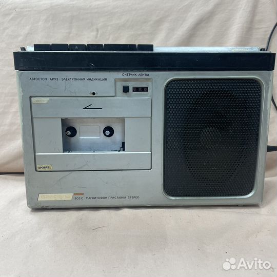 Магнитофон-приставка кассетная «Агидель» мп-302С