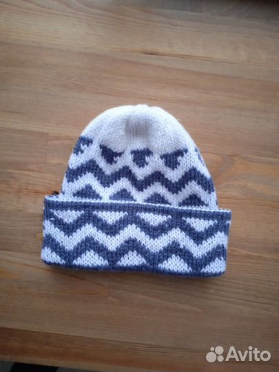 Шапка женская двухсторонняя