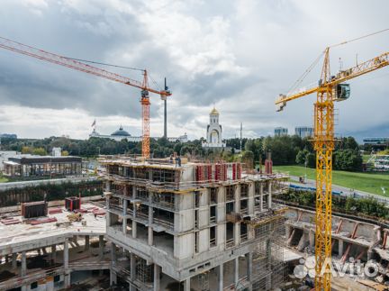 Ход строительства ЖК Victory Park Residences 3 квартал 2021