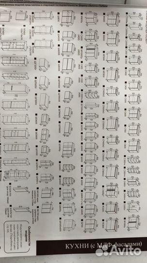 Кухонный гарнитур Бетон