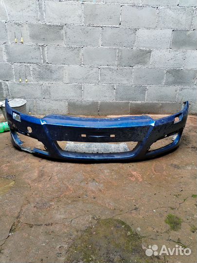 Бампер передний на opel astra h